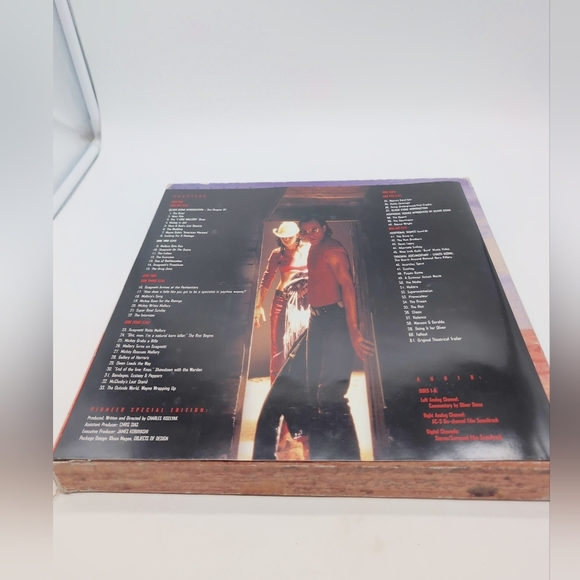 Natural Born Killers Laserdisc Director's Cut Box Set Sealed Discs - Picture 5 of 12